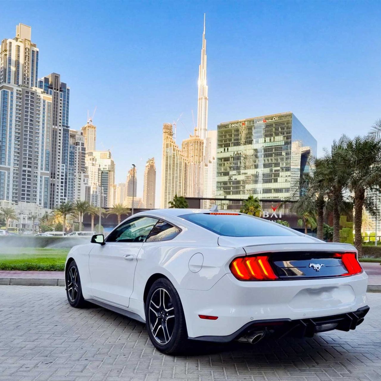Dubai City Tour in Ford Mustang