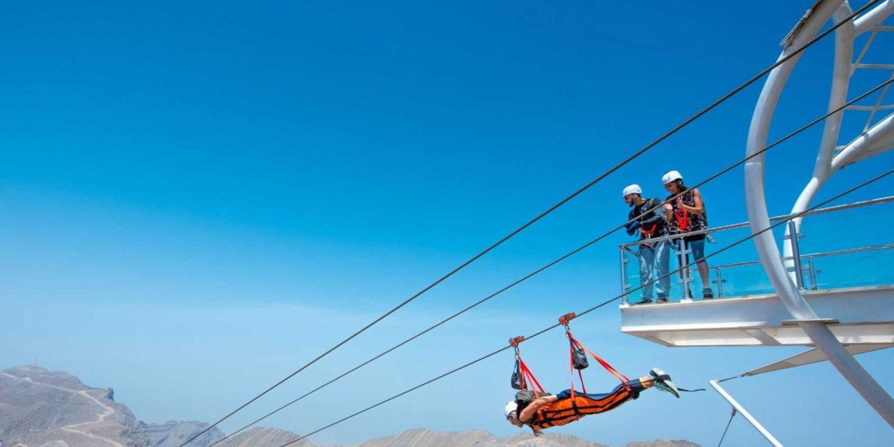 Jebel Jais Zipline from Dubai