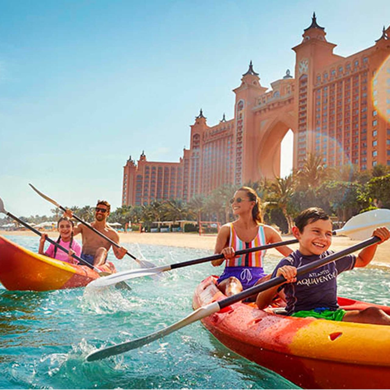 Kayaking in Dubai