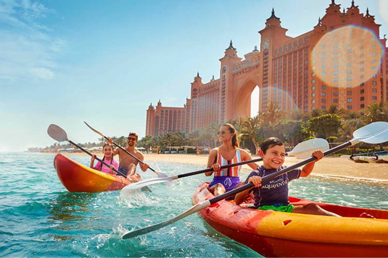 Kayaking in Dubai