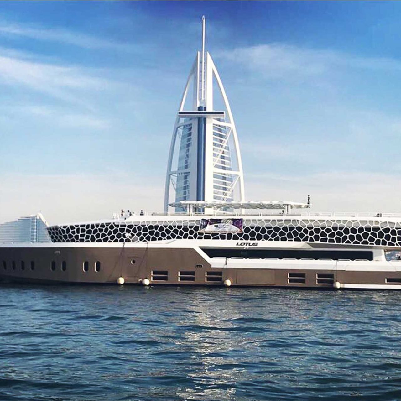 Lotus mega yach dinner cruise