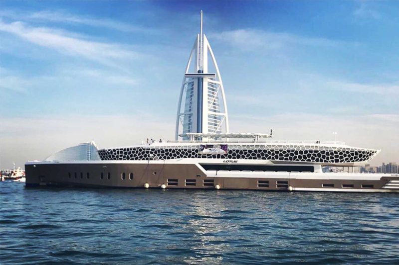 Lotus mega yach dinner cruise