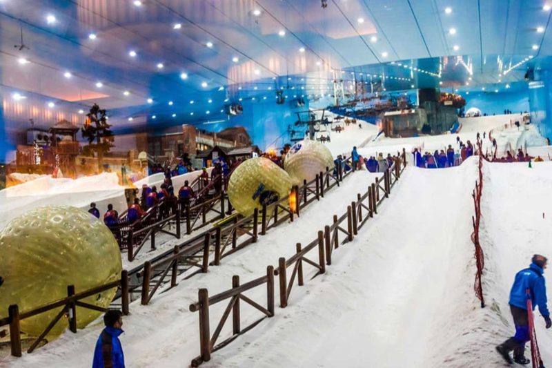 Ski Dubai from Abu Dhabi