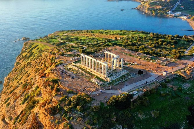 Cape Sounion in the afternoon